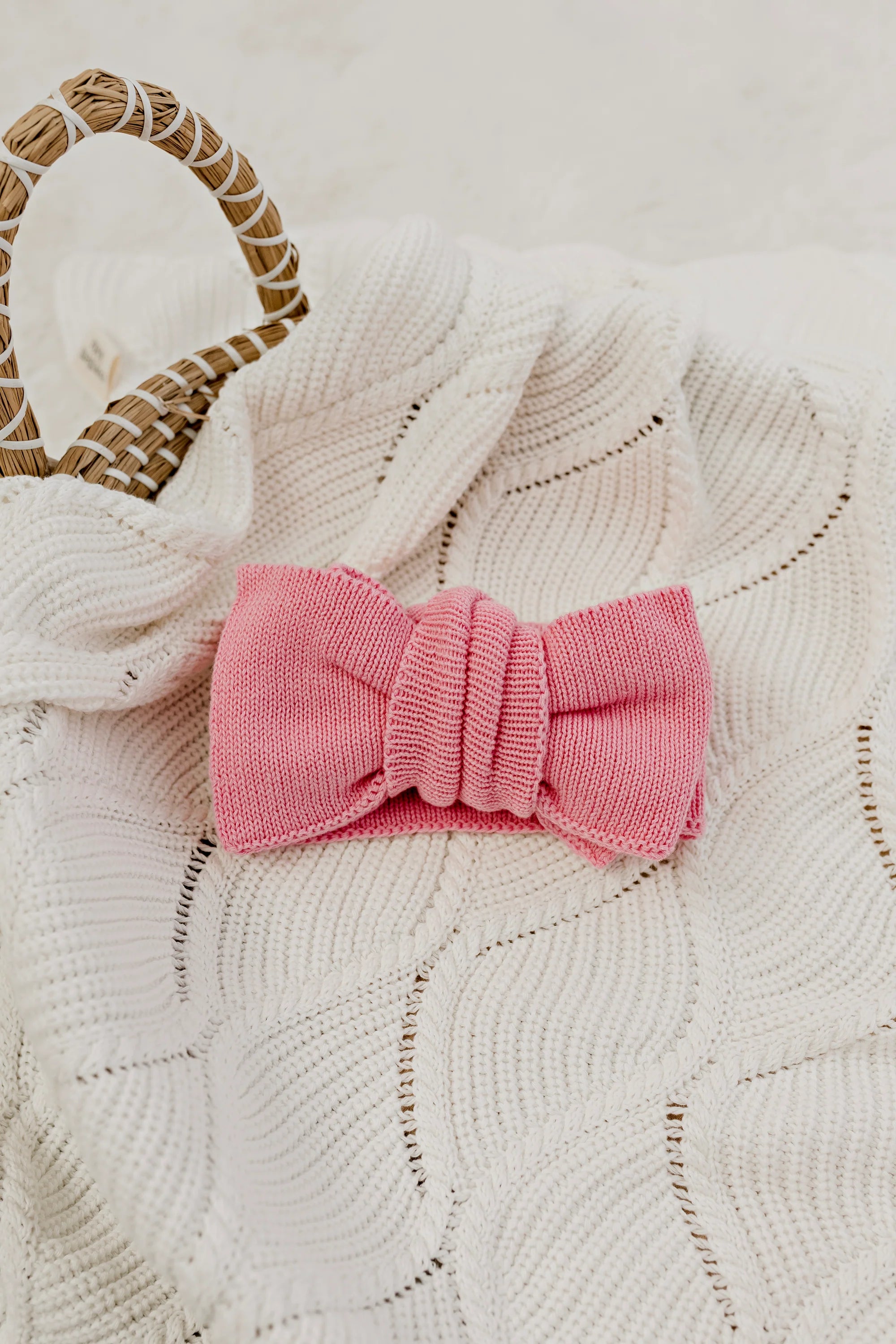 Top Knot Bow | Rosewater