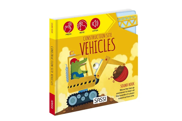Sound Book | Construction Vehicles