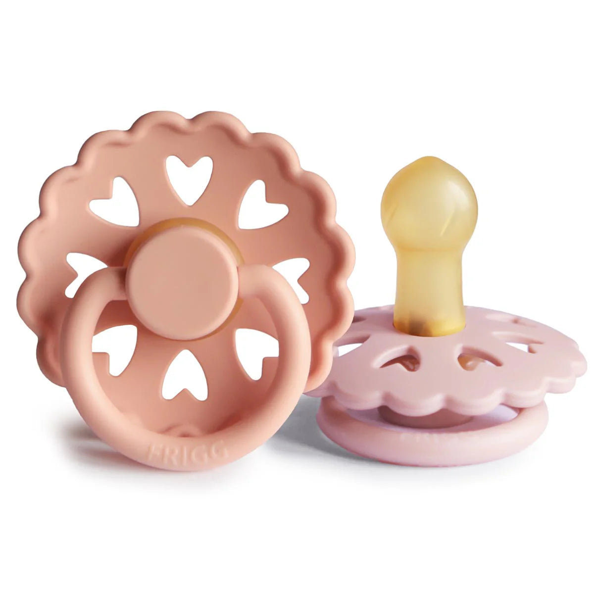 Fairytale 2pk Pacifiers | Latex  | Peach/Primrose