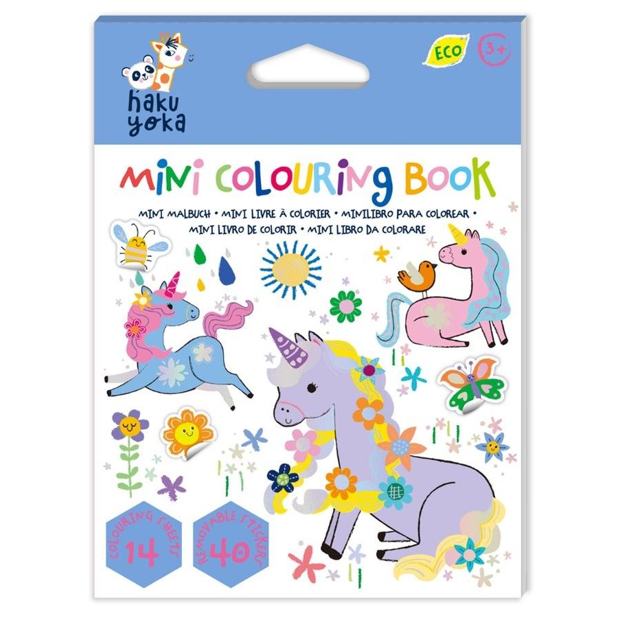 Mini Colouring Book | Unicorn