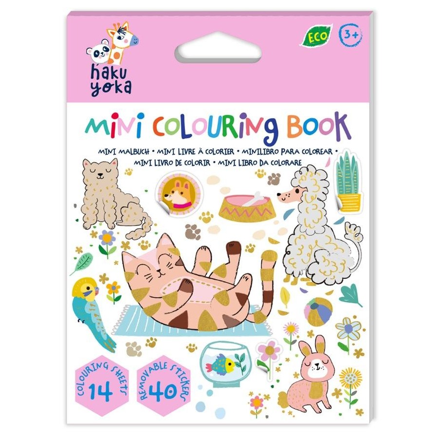 Mini Colouring Book | Pets