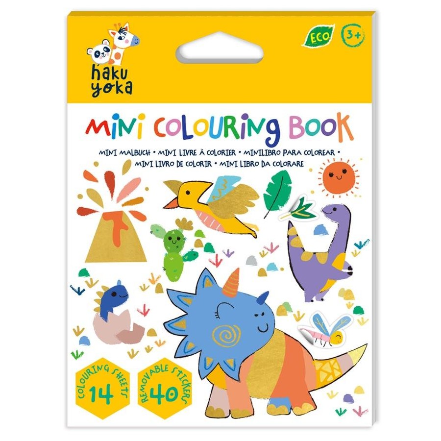 Mini Colouring Book | Dino
