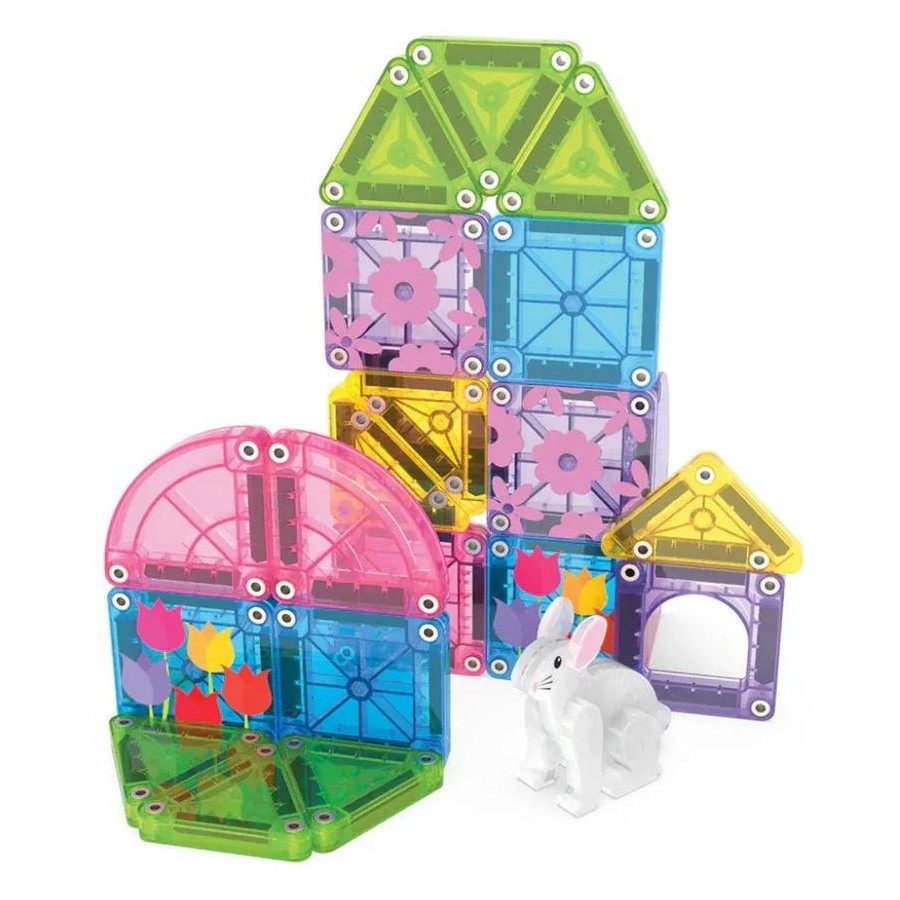 Magnatiles Travel Set | Spring Garden