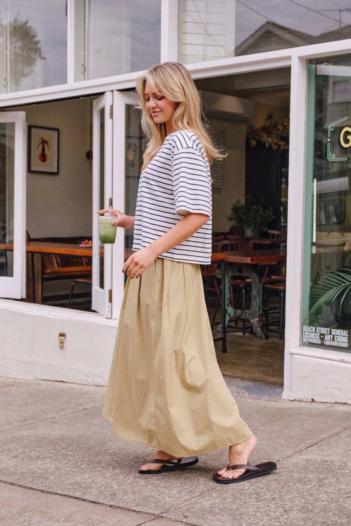 Women's Florence Maxi Skirt | Burnt Butter