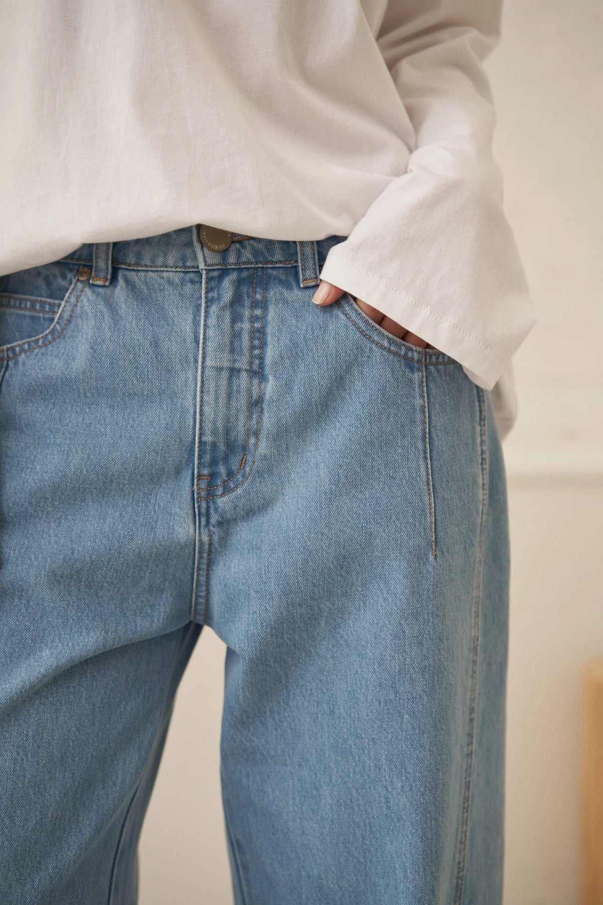 Women's Demi Barrel Jean | Vintage Blue