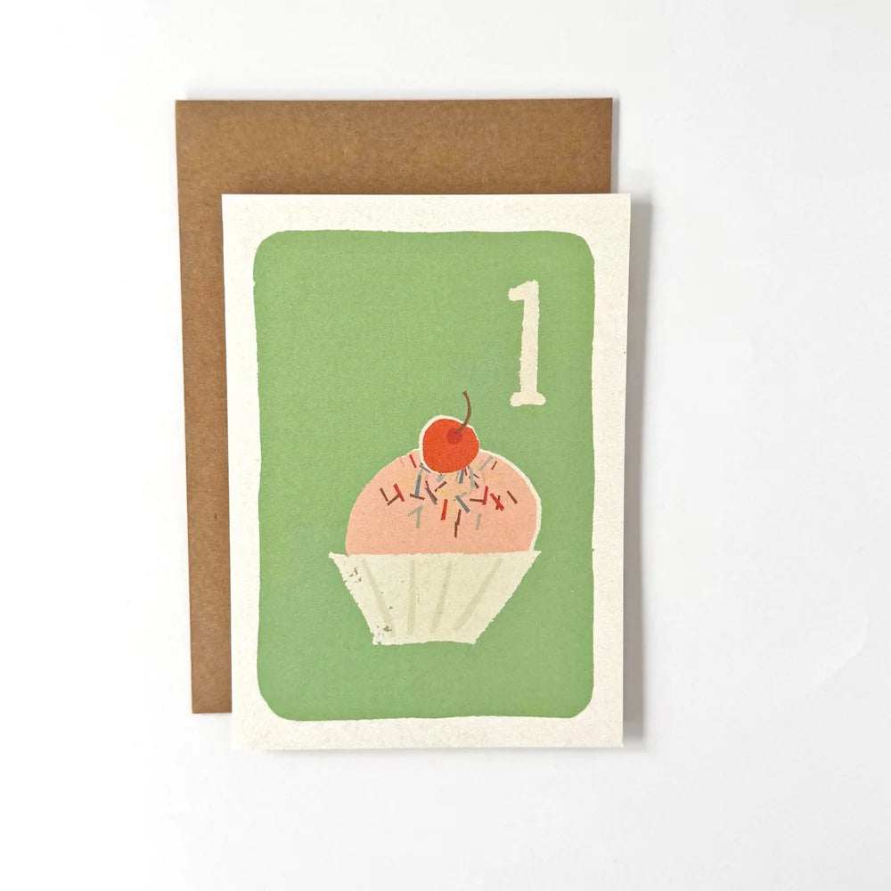 Card | 1 Cupcake