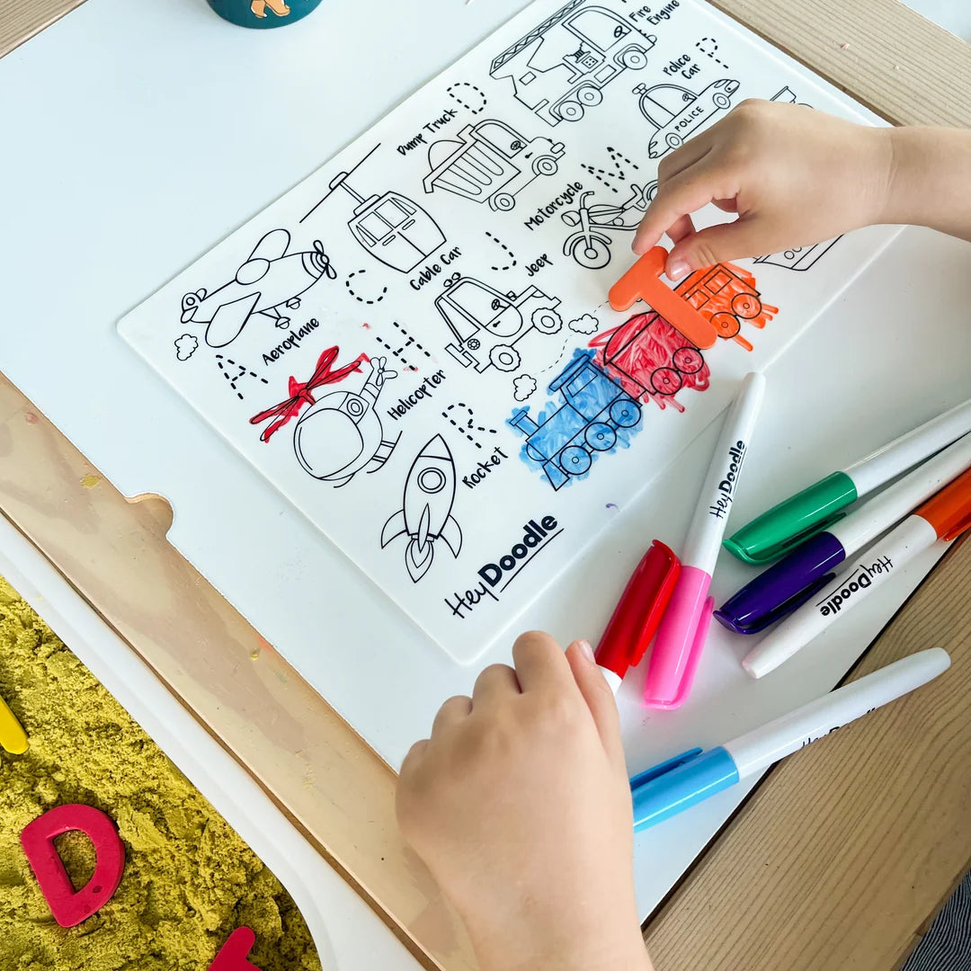 Activity Mini Mat | Toot Toot Honk