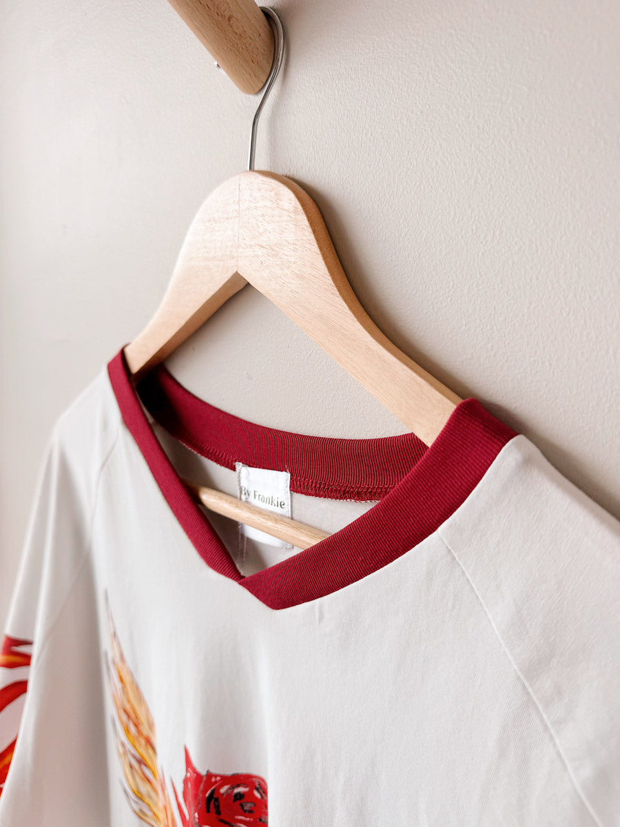 Womens SS Tee | Motorcycle Club White