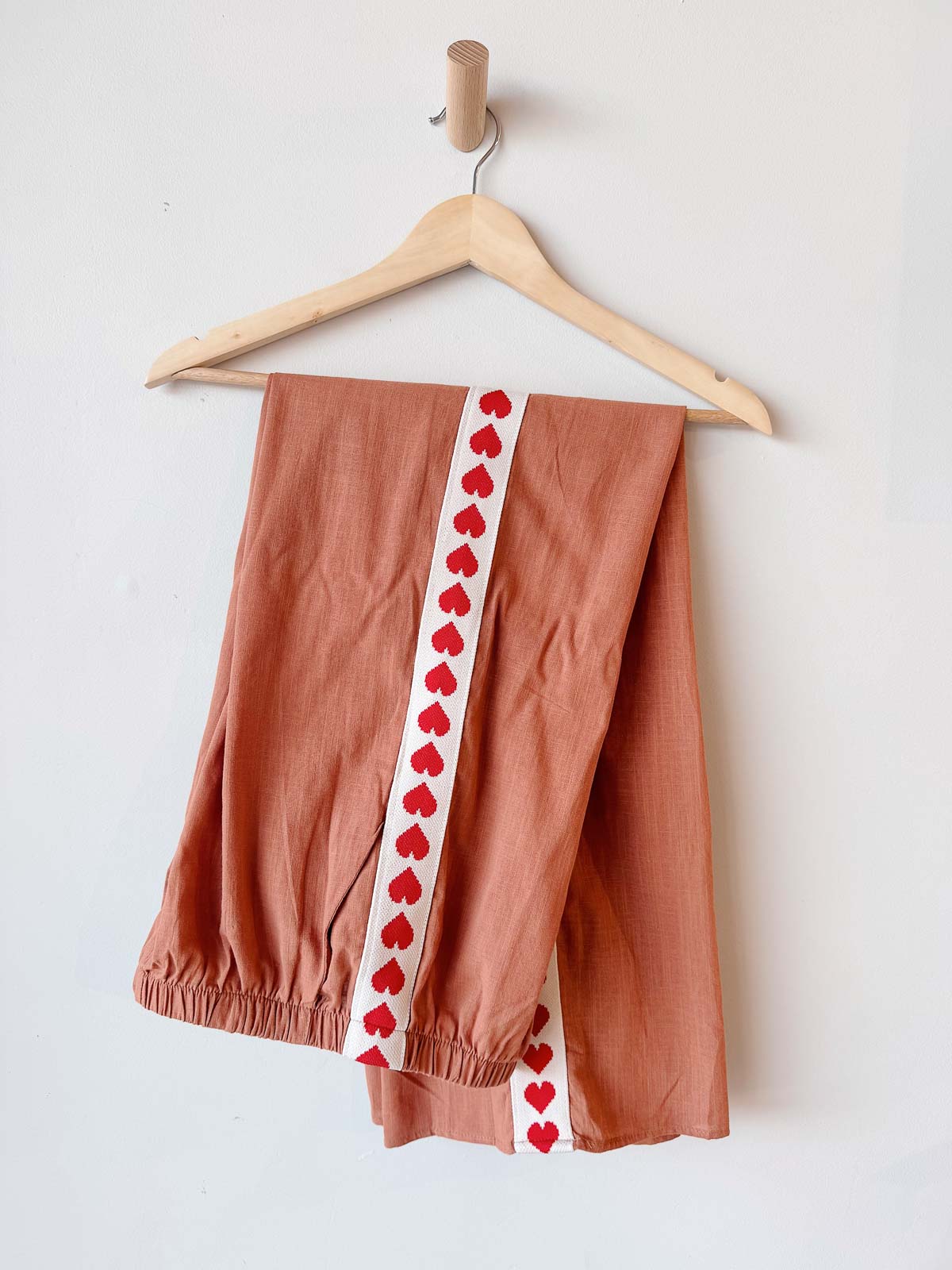 Women's Pants | Clay/Heart Trim
