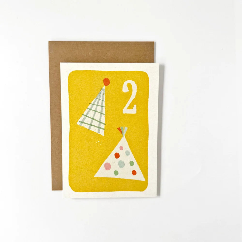 Card | 2 Party Hats