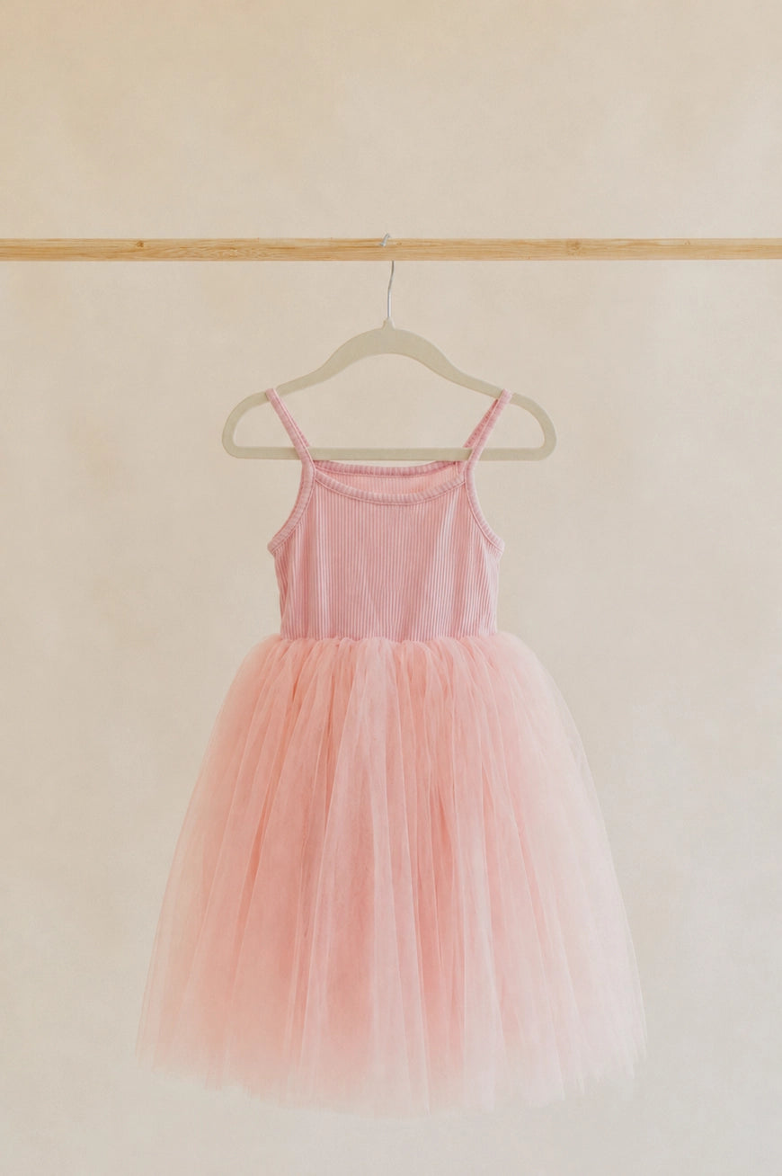 Tulle Party Dress | Dusky Rose