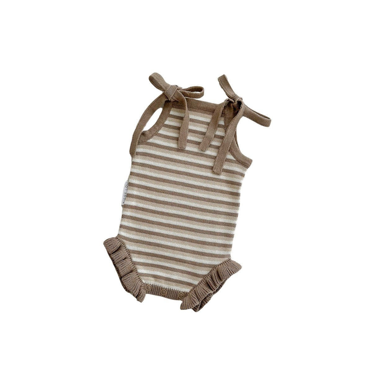 FRILL BODYSUIT | CAPPUCCINO