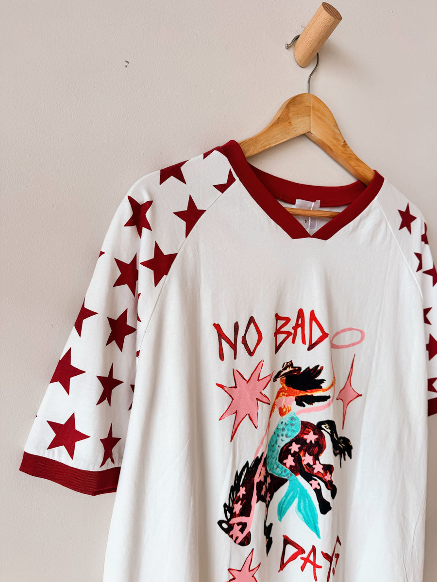 Womens SS Tee | No Bad Days White