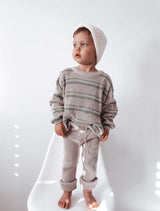 Thick cotton ribbed Pants