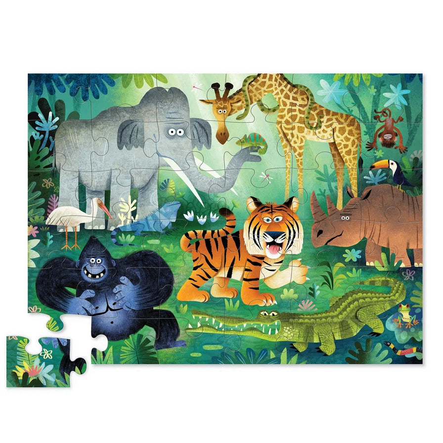 Classic Floor Puzzle 36 pc | Wild Kingdom