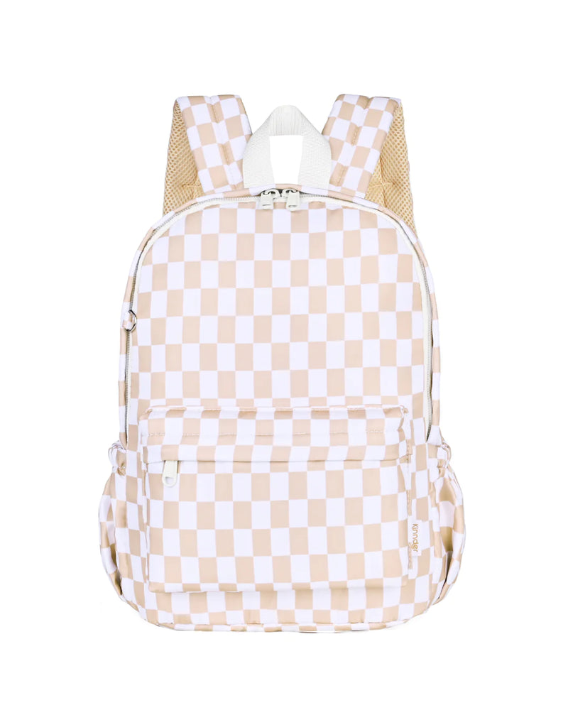Mini Daycare/Toddler Backpack | Caramel Check