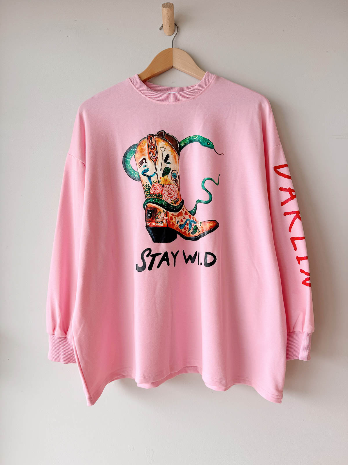 Oversized Pullover | Stay Wild