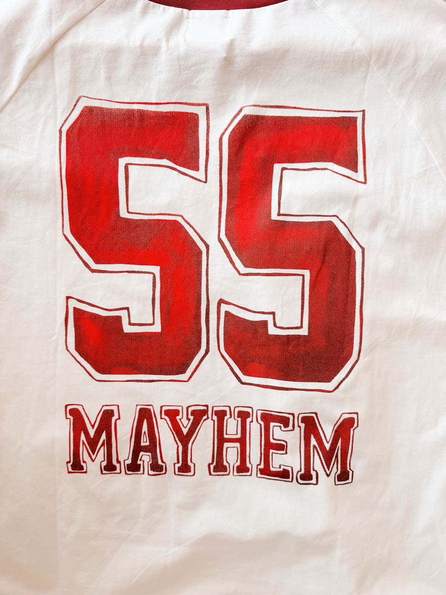 Womens SS Tee | Motorcycle Club White