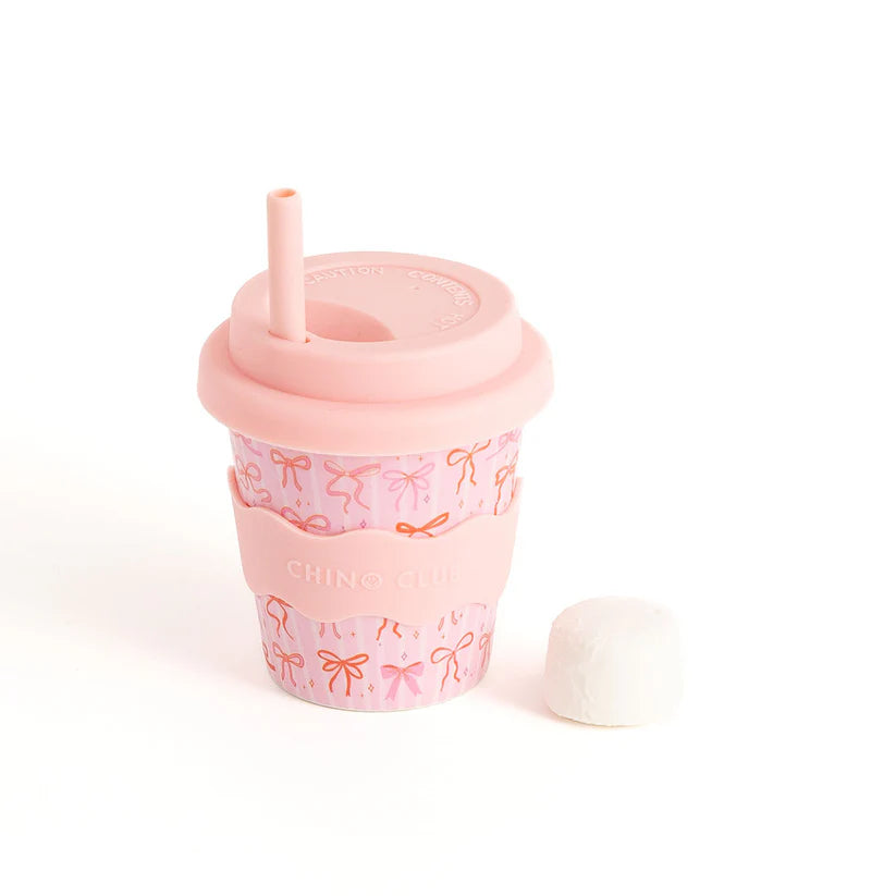 Reusable Baby Chino Cup l Bows