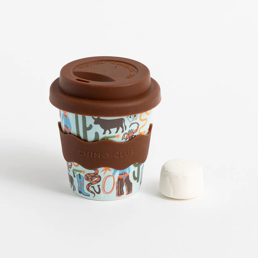 Reusable Baby Chino Cup l Cowboy