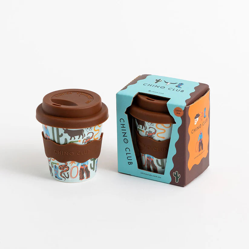 Reusable Baby Chino Cup l Cowboy