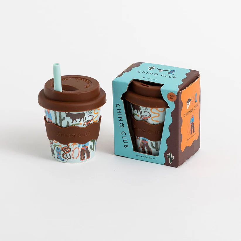 Reusable Baby Chino Cup l Cowboy