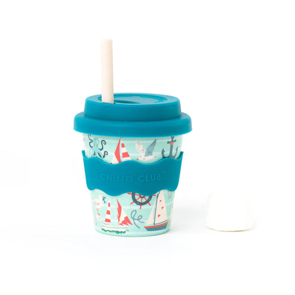 Reusable Baby Chino Cup l Nautical