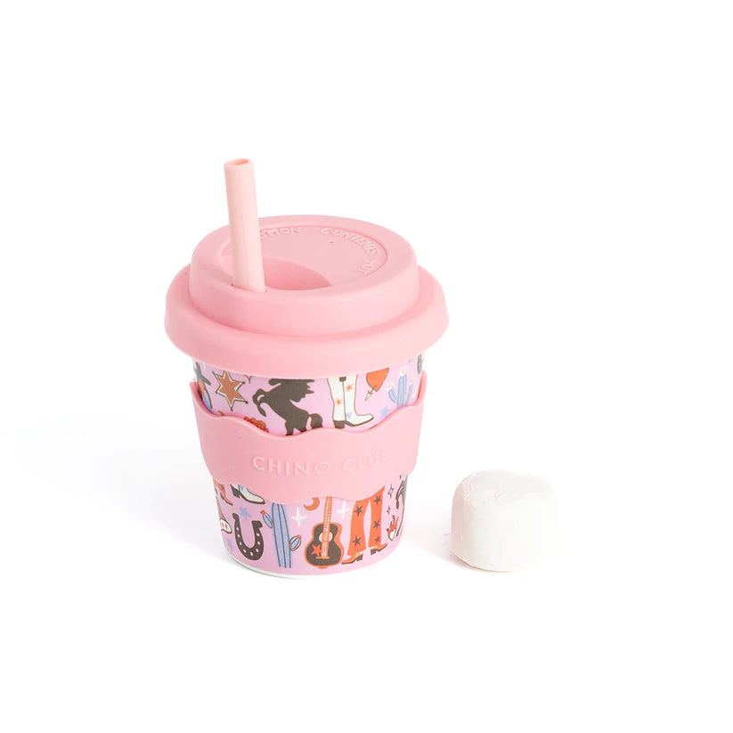 Reusable Baby Chino Cup l Cowgirl
