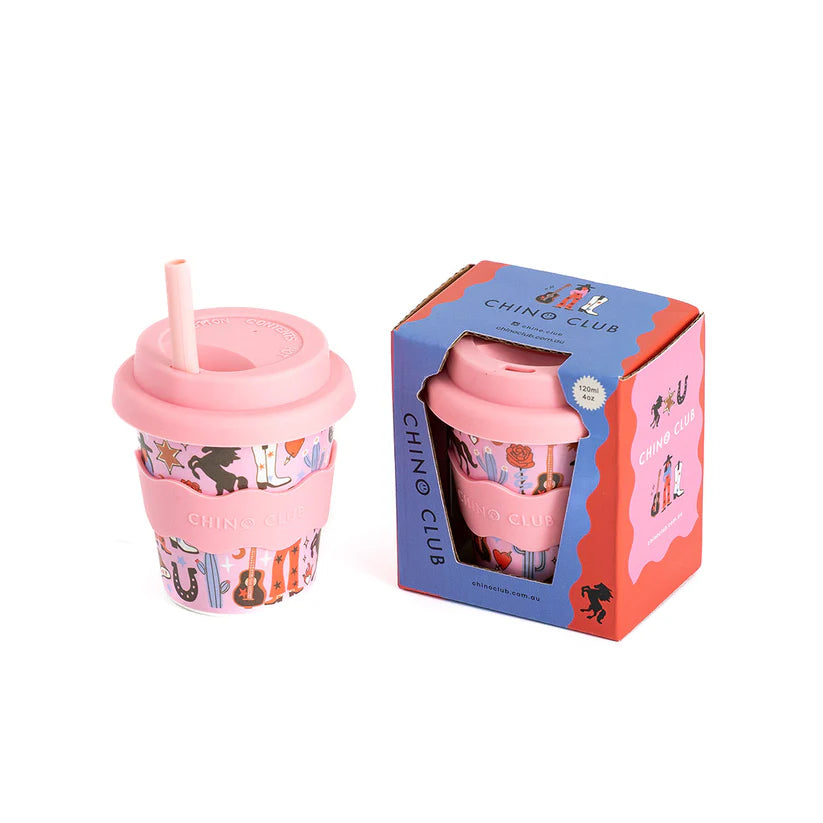 Reusable Baby Chino Cup l Cowgirl