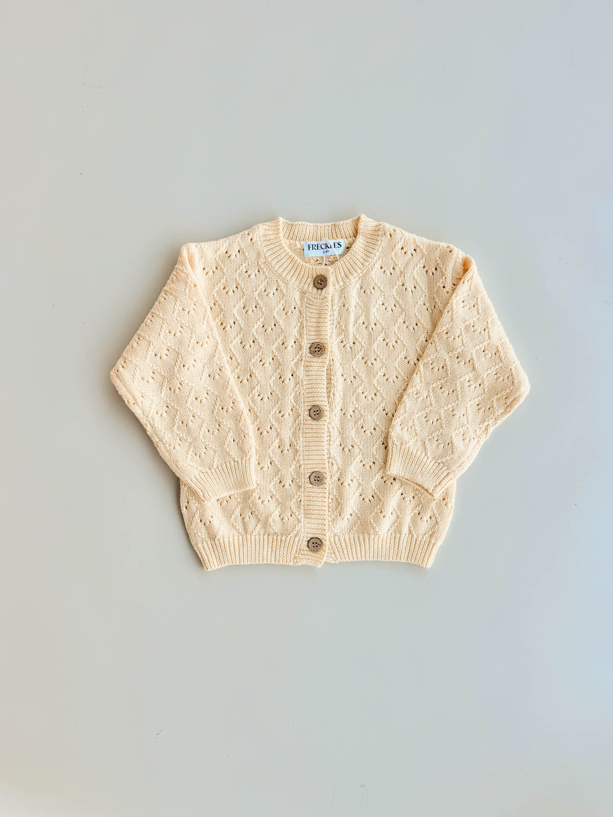 Mila Pointelle Cardigan  | Butter