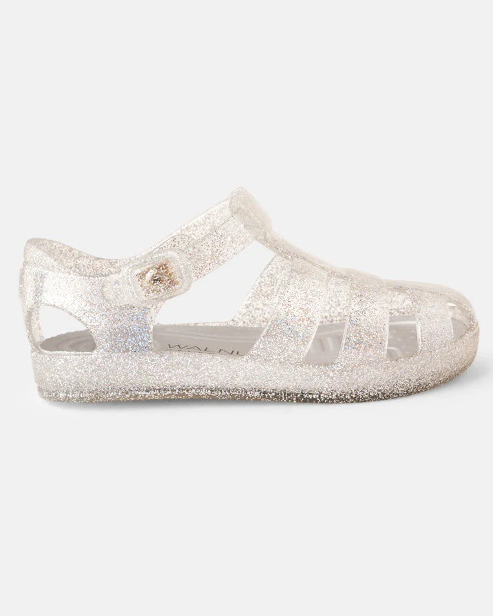 Frankie Jelly Sandals | Silver