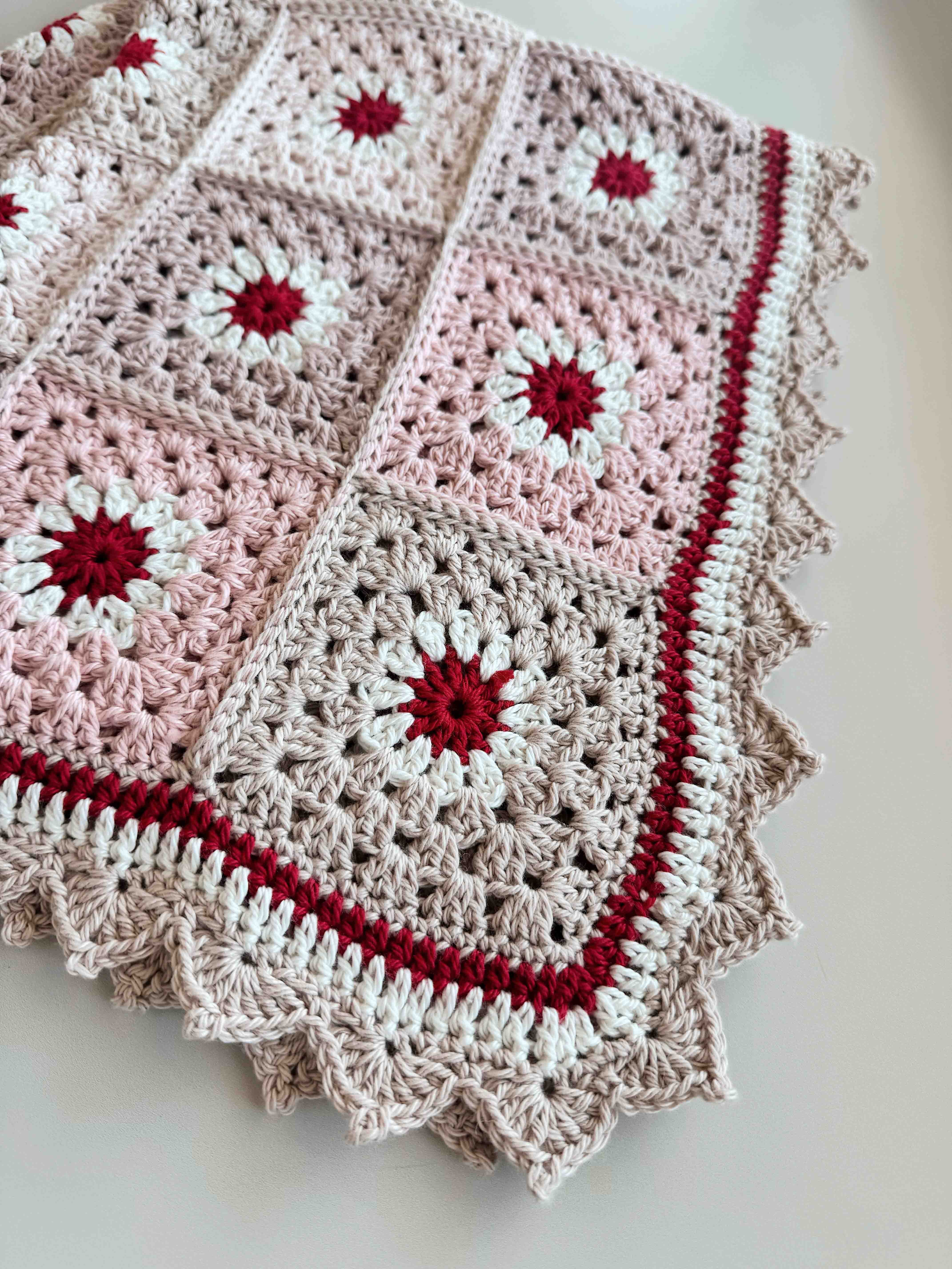 Pre-Order Keepsake Hand Crochet Blanket | Sakura