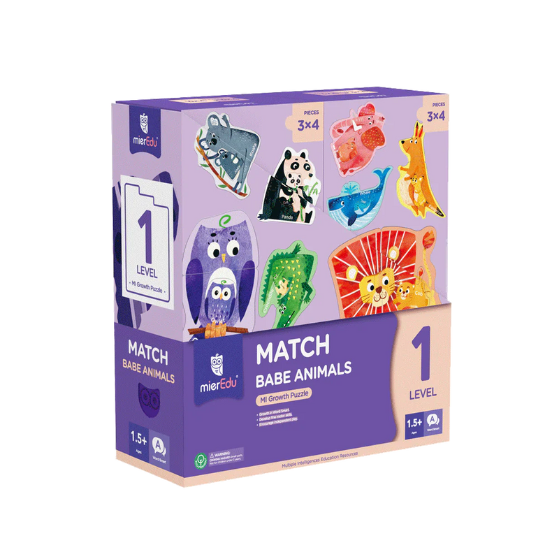 Growth Puzzle | Match Baby Animals