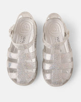 Frankie Jelly Sandals | Silver