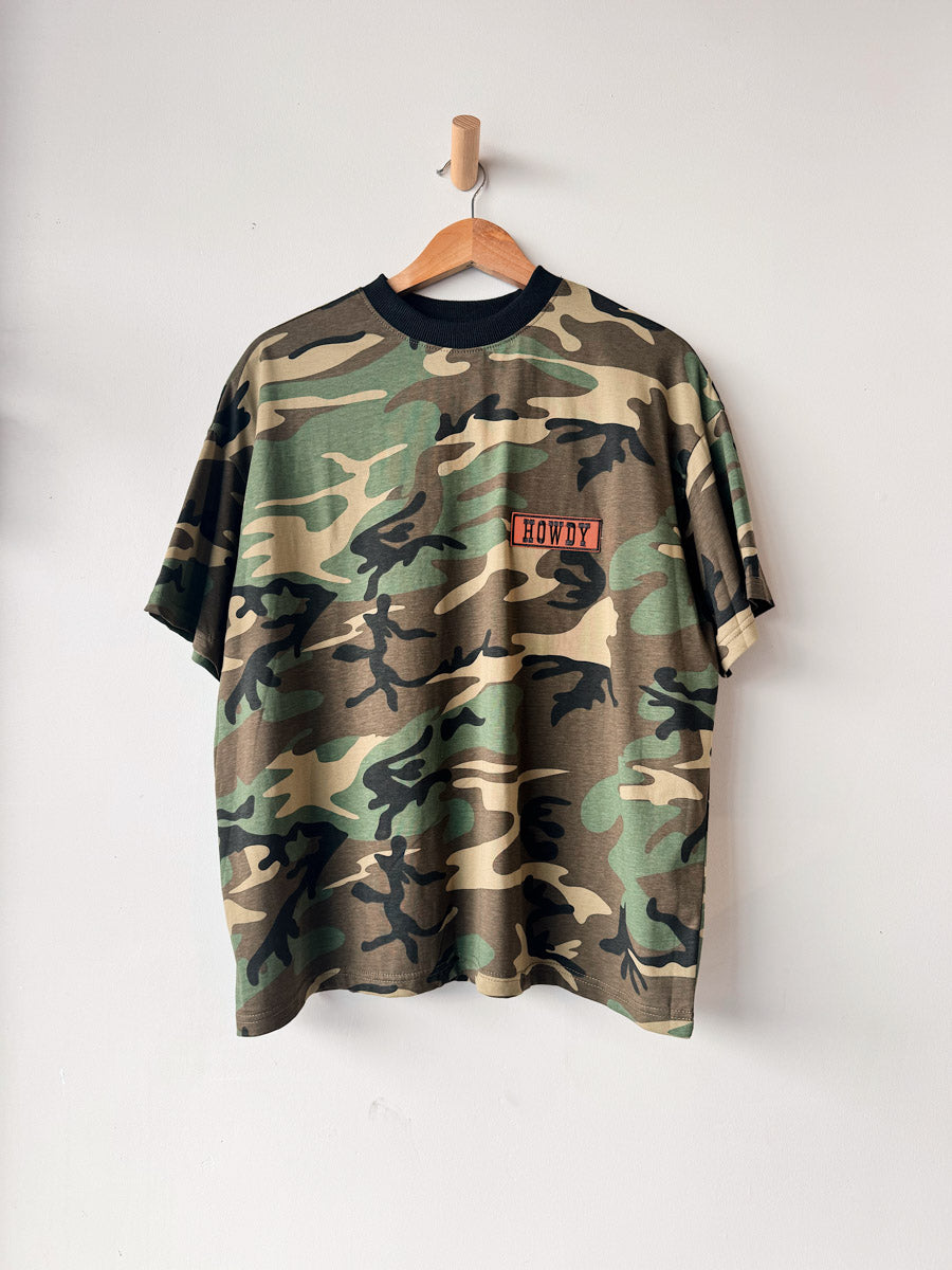 Womens SS Tee | Camo Howdy