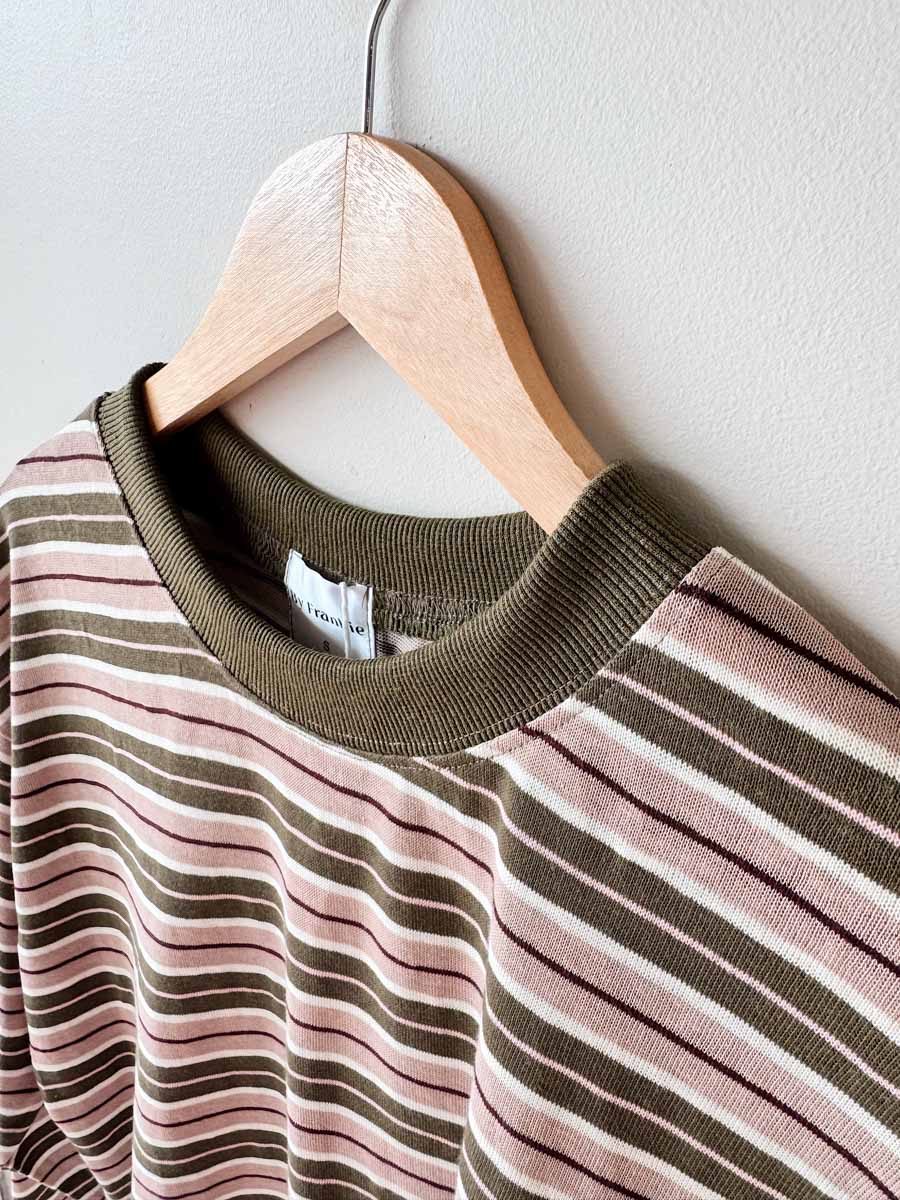 Womens LS Ribbed SET | Khaki/Beige
