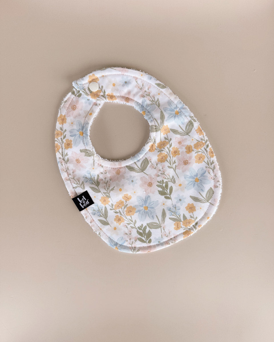 Cotton Dribble Bibs | Wildflower