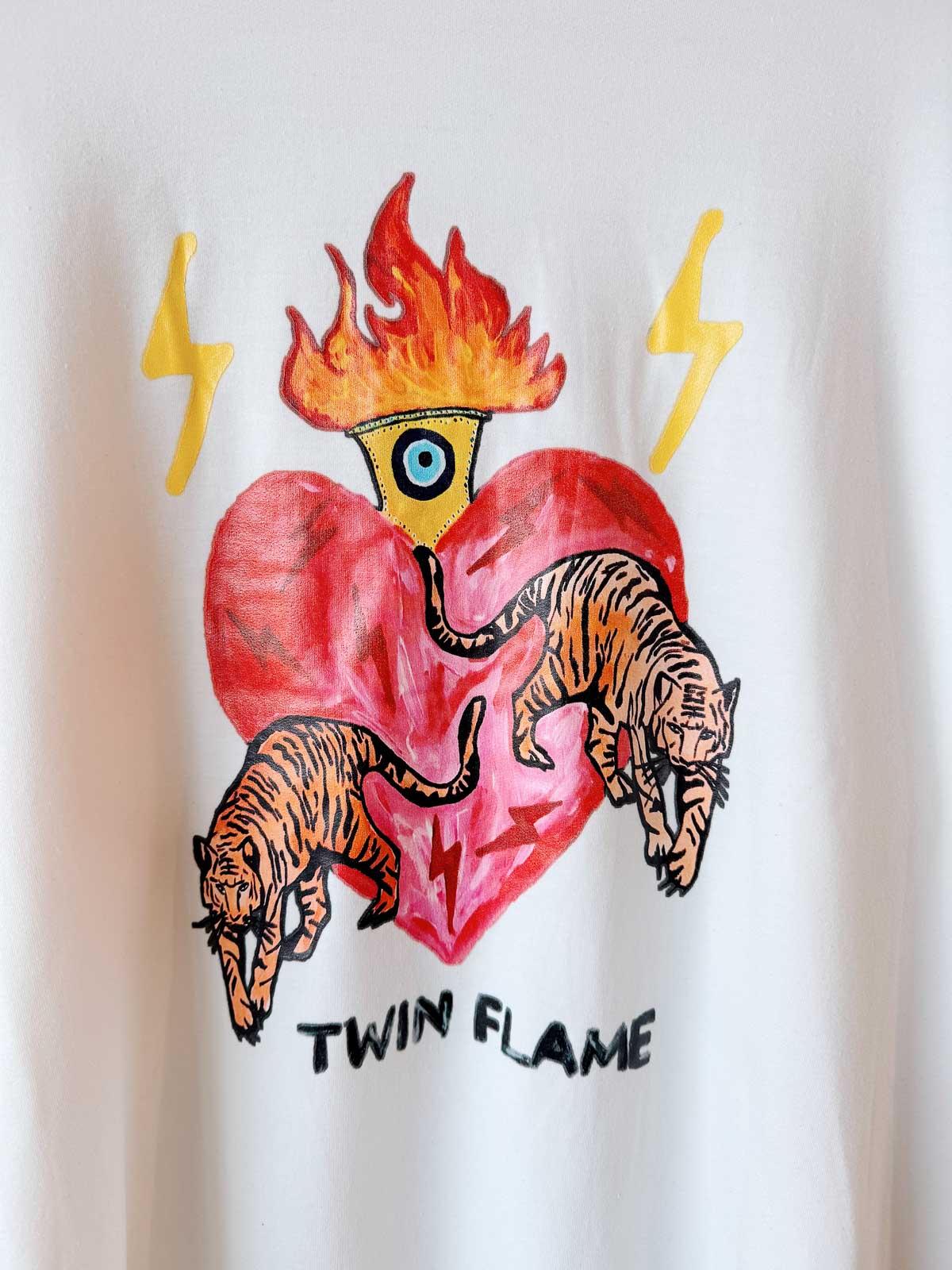 Oversized Pullover | Twin Flame