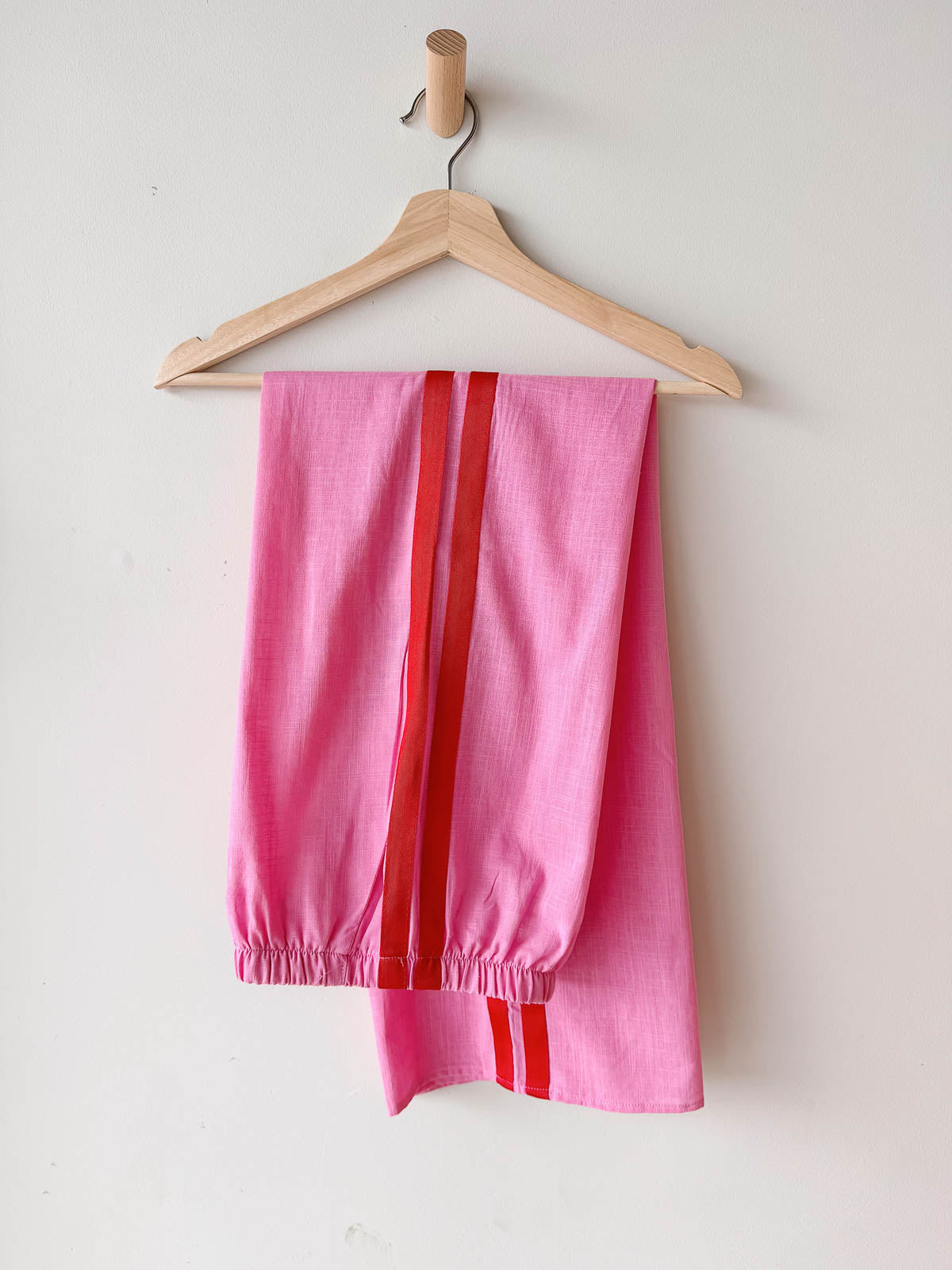 Women's Pants | Pink red Stripe