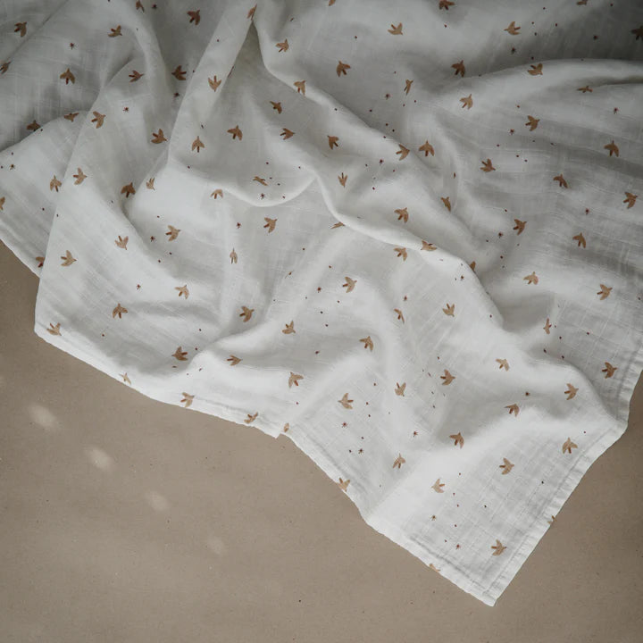 Organic Cotton Swaddle | Sparrow