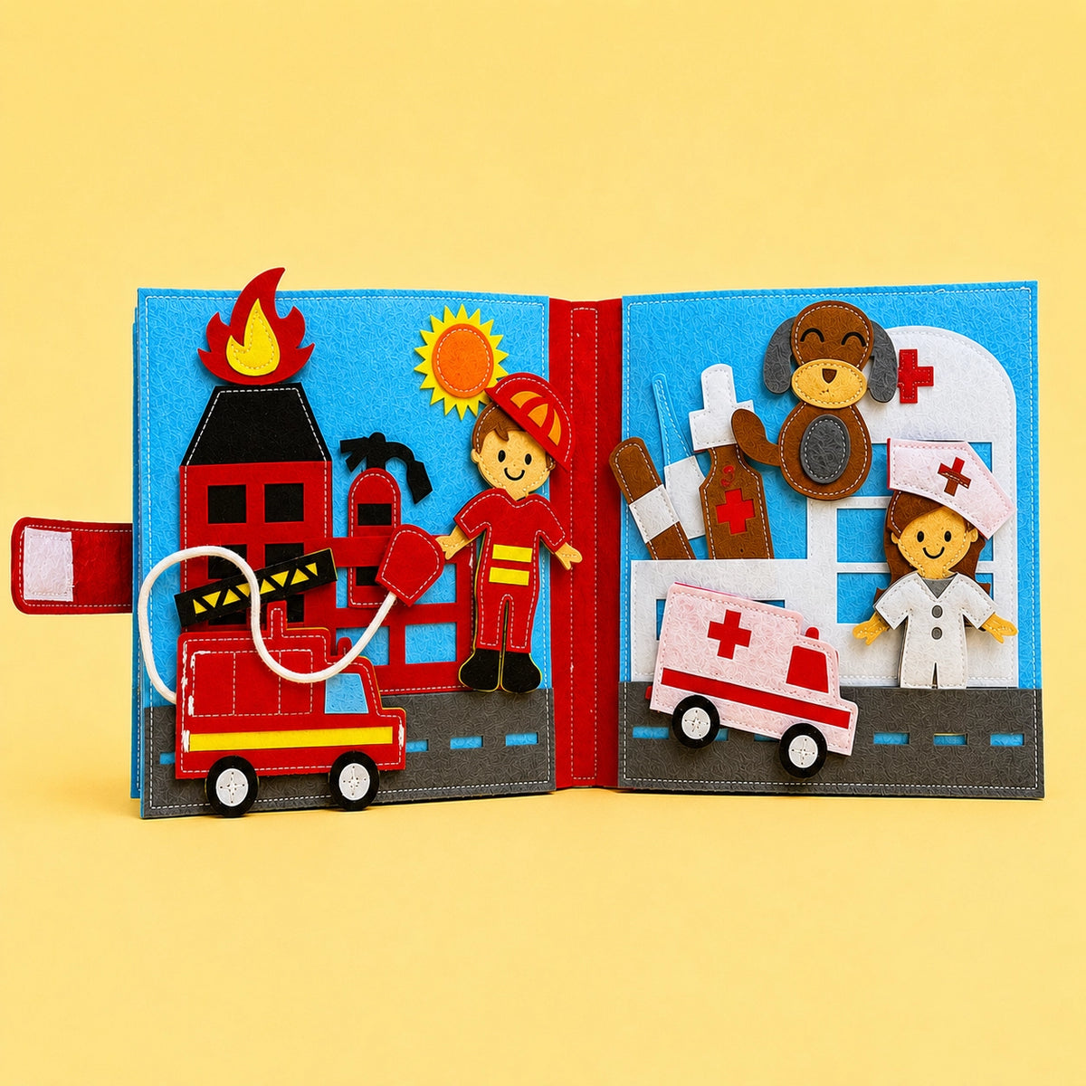 Felt Busy Book | Little Role Players