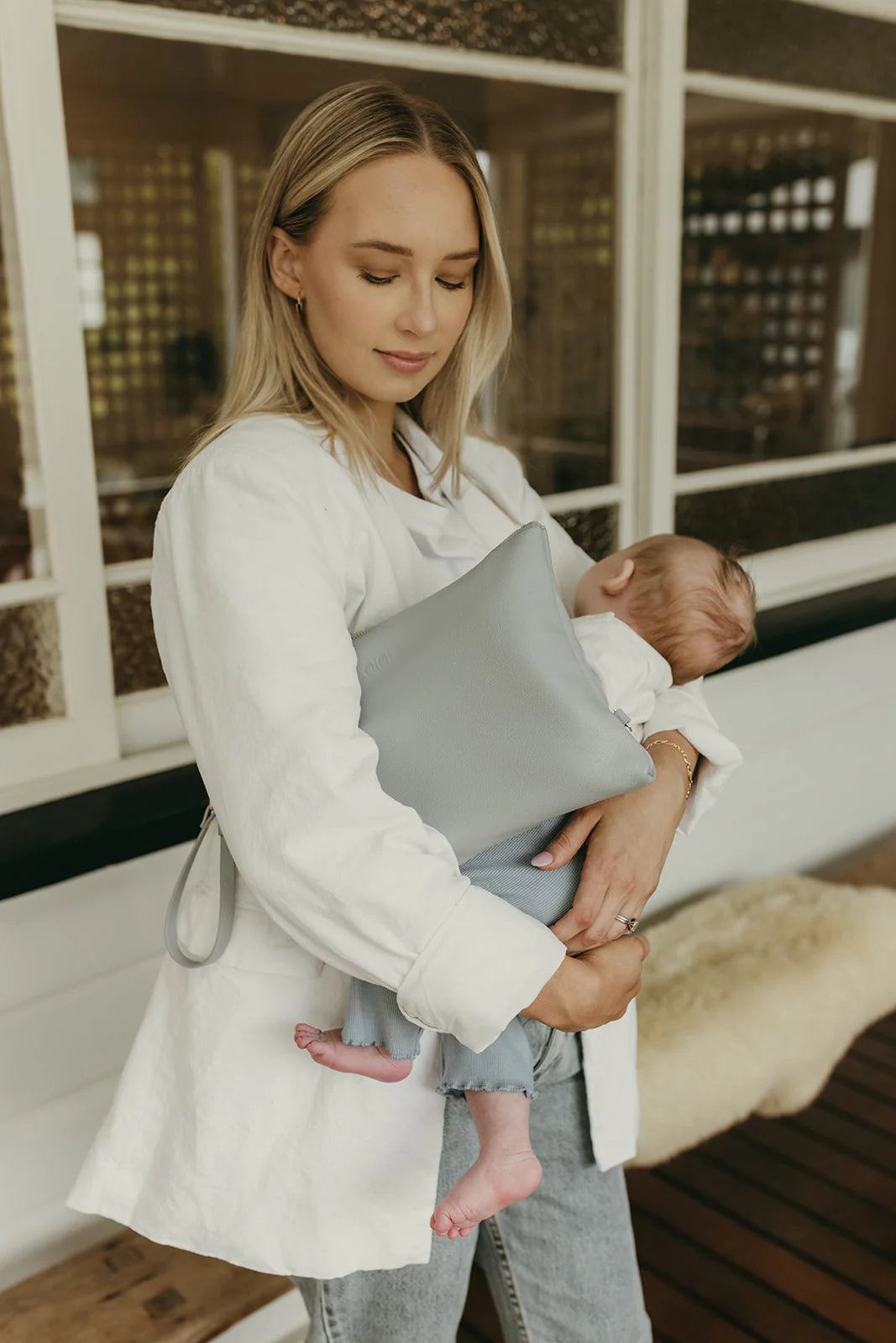Nappy Changing Pouch | Blue