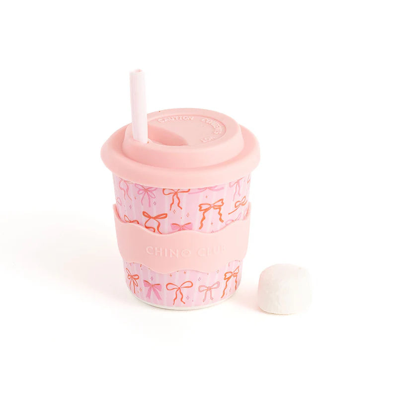 Reuseable Kids Keep Cup 8oz | Bows