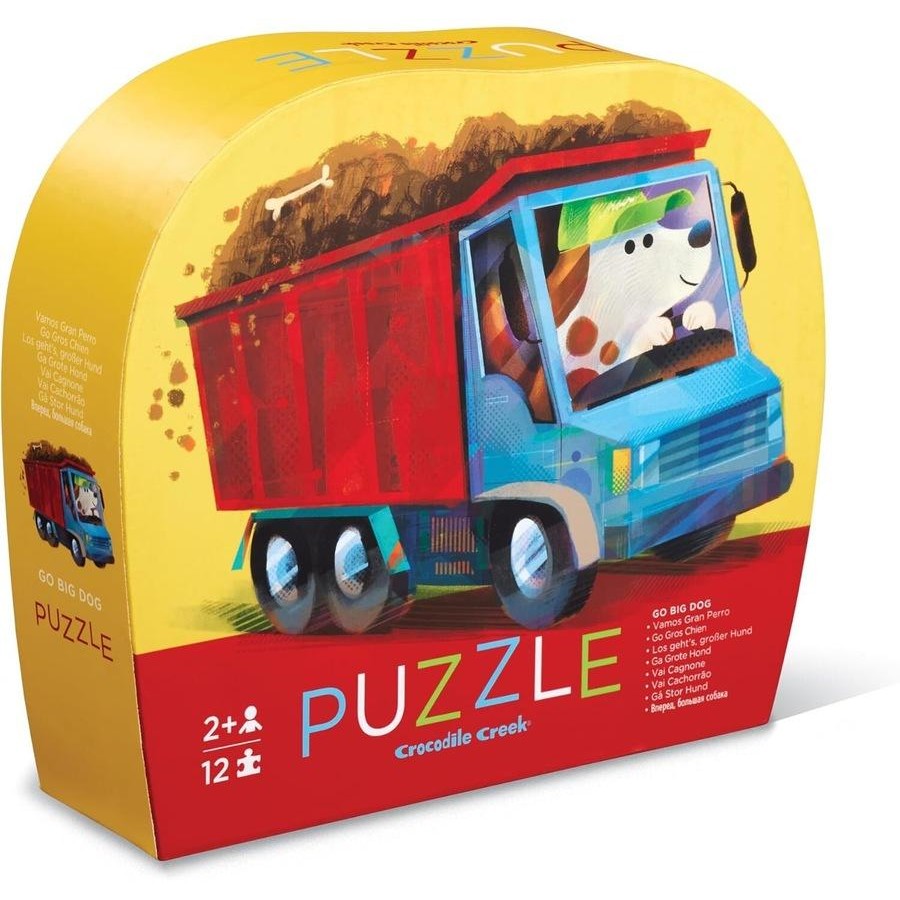 Mini Puzzle 12 pc | Go Big Dog