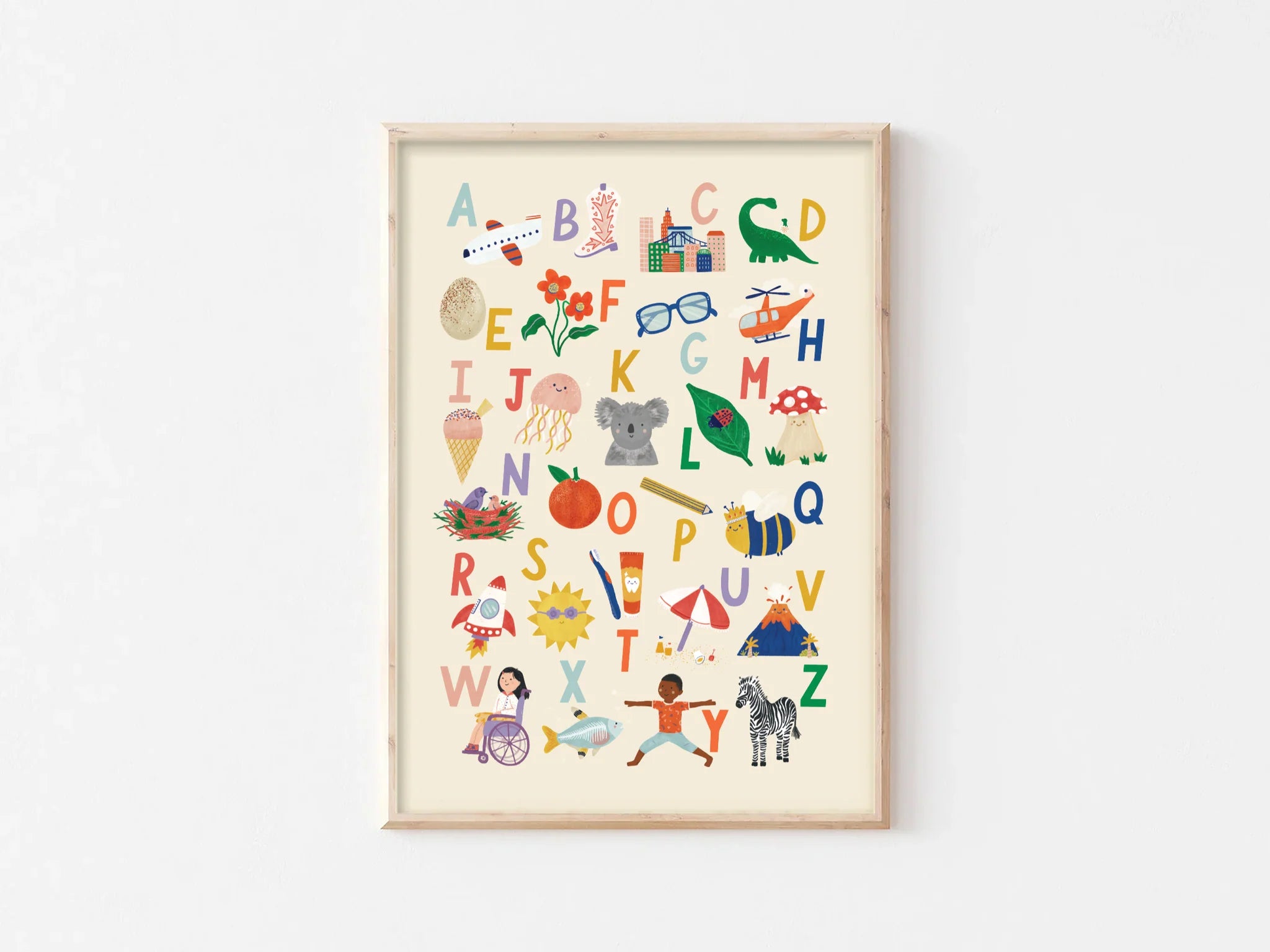 Art Print A4 | Alphabet