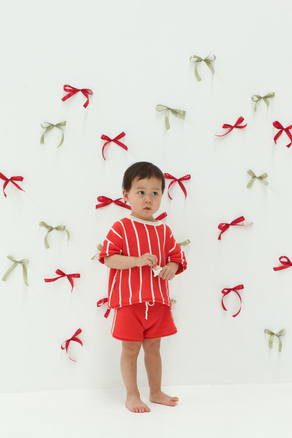 Pre-Order Retro Stripe Knit SET | Winterberry