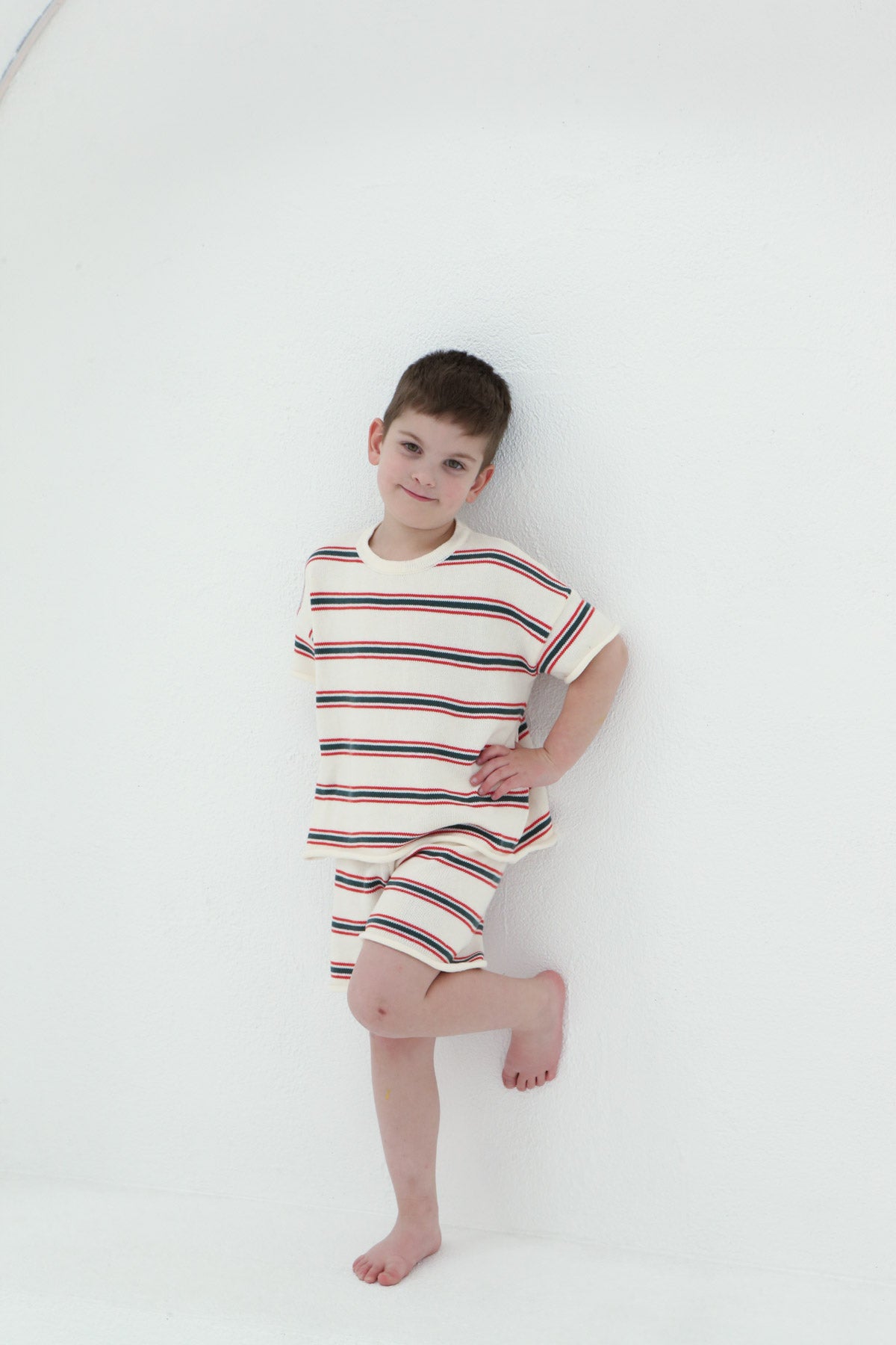 Pre-Order Retro Stripe Knit SET | Double Stripe