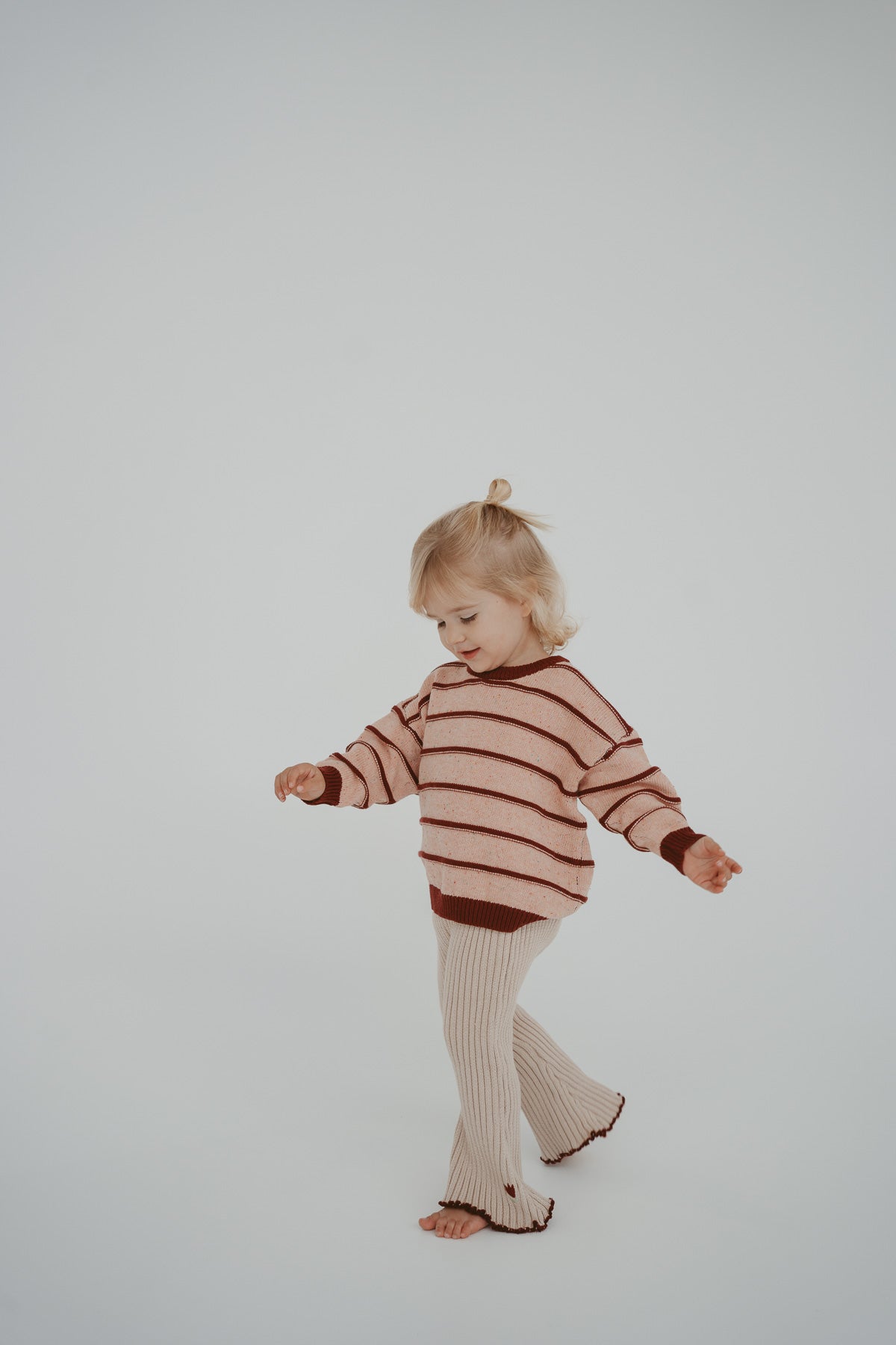 Raised Stripe Jumper | Sherbet Berry
