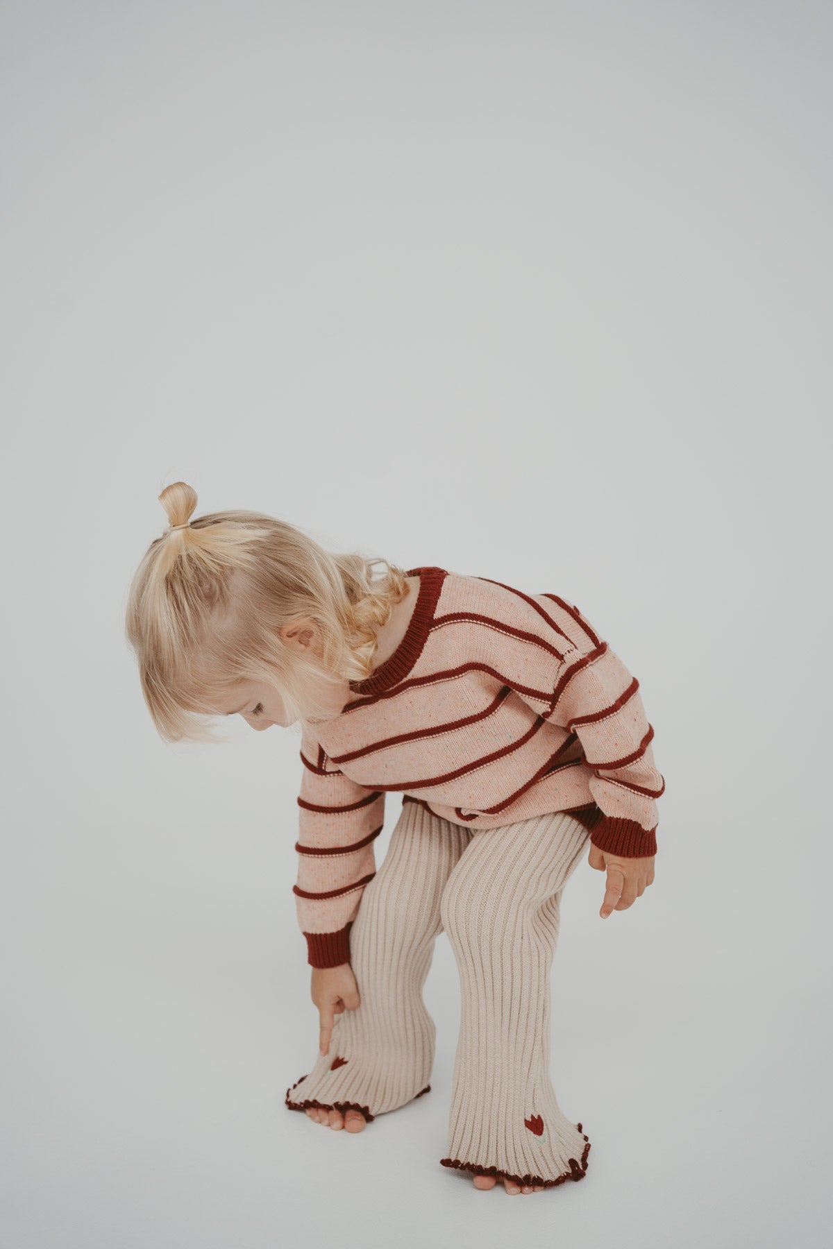Raised Stripe Jumper | Sherbet Berry