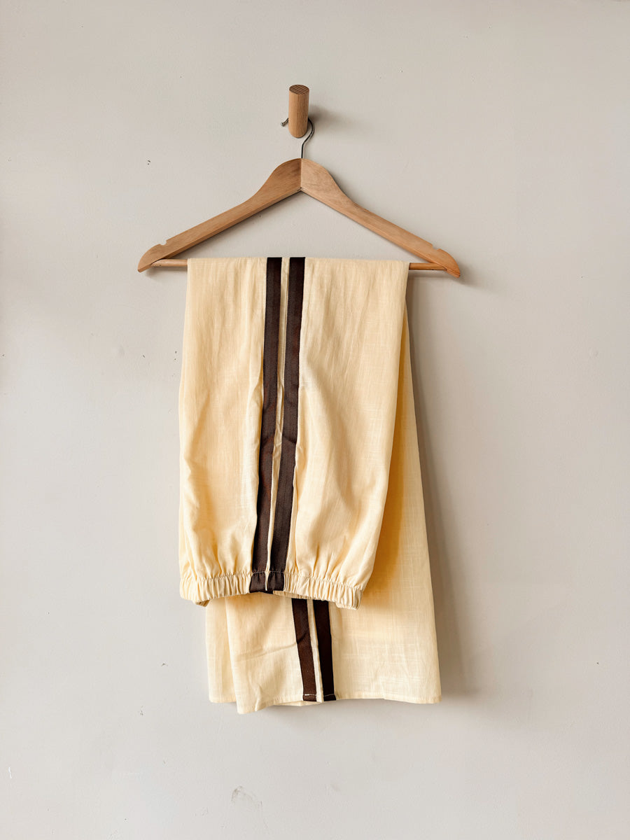 Women's Pants | Yellow Choc Race Stripe